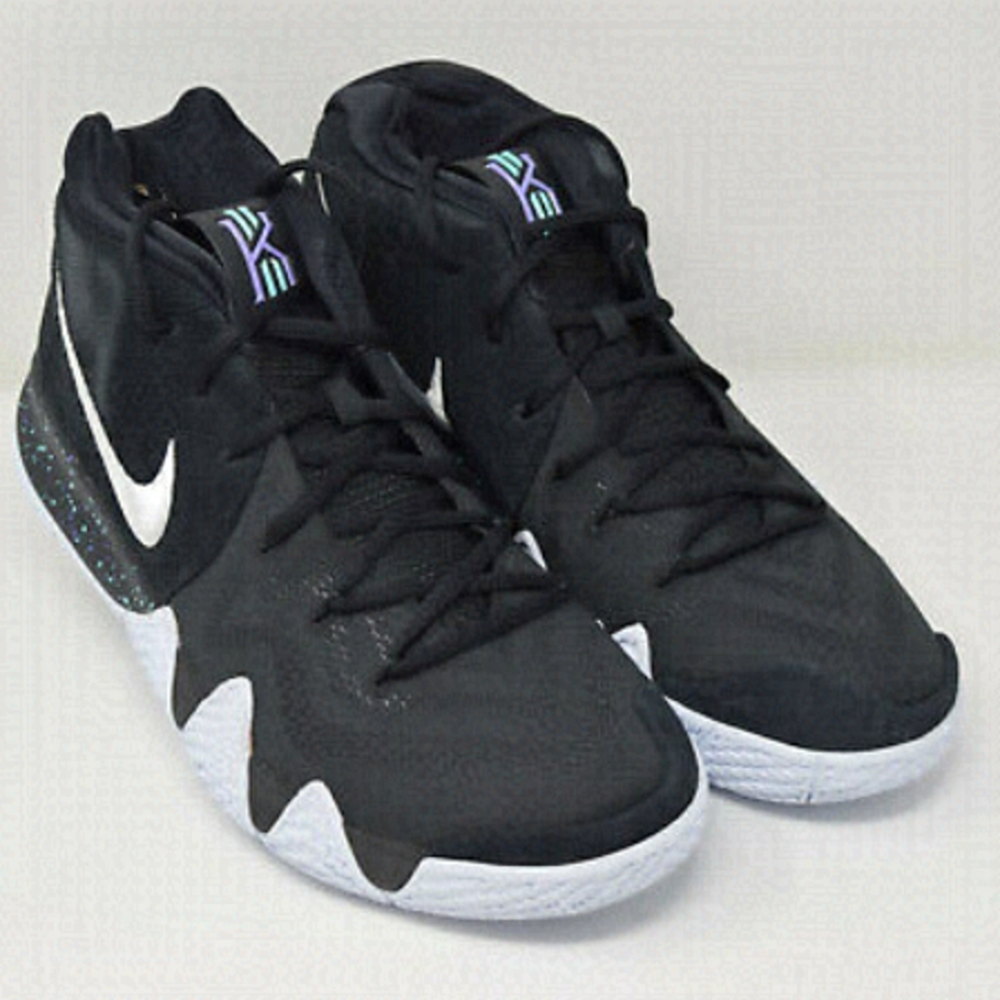 Nike Kyrie 4 NCAA 943806-002 Black Basketball Shoes Sneaker